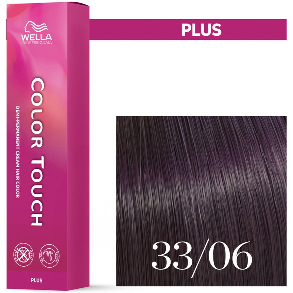 Wella Farba Color Touch Plus 60ml 33/06