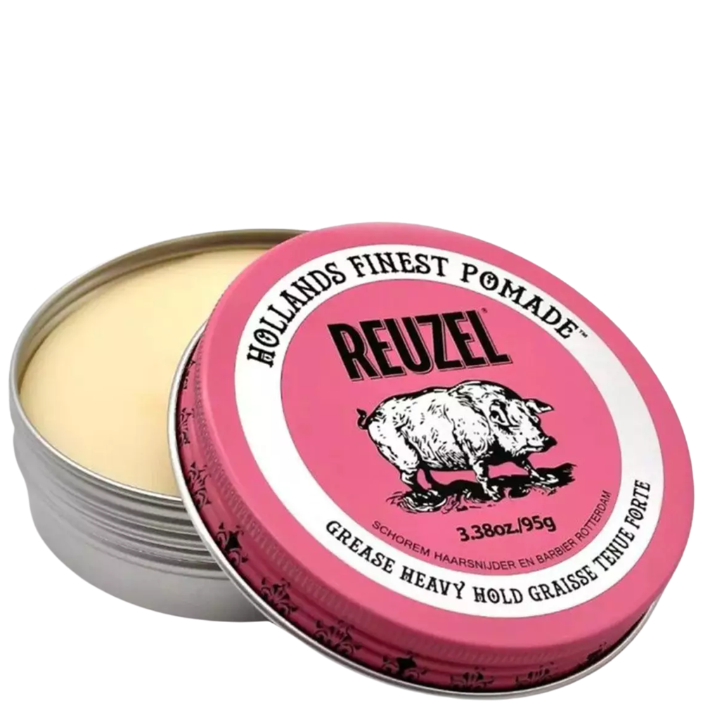 Reuzel Grease Heavy Hold Pomade Pomada Bardzo Mocna Do Włosów 95g