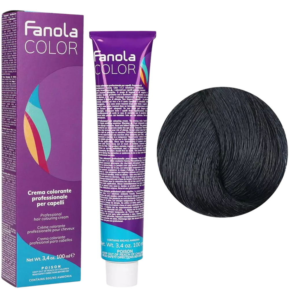Fanola Crema Colore 1.0 farba do włosów 100ml