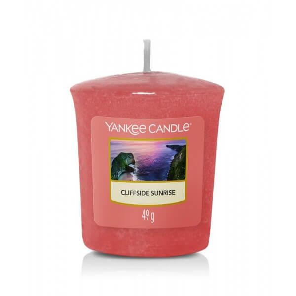 Yankee Candle Samplers świeca zapachowa Cliffside Sunrise cytrusy kwiaty morskie 49 g