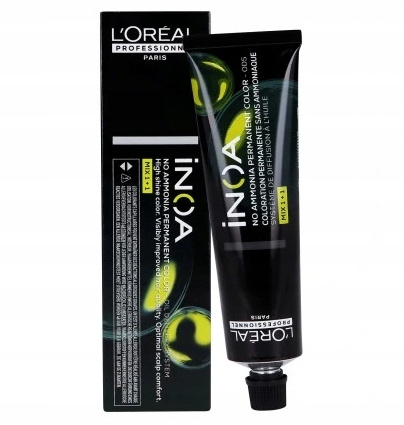 L'Oréal Inoa Farba do Włosów 6.34 60g - Ciemny blond miedziany