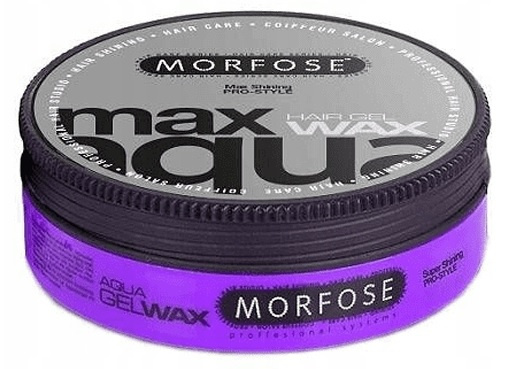 Morfose Wax Aqua Gel Max Wosk Do Stylizacji Włosów 175 ml