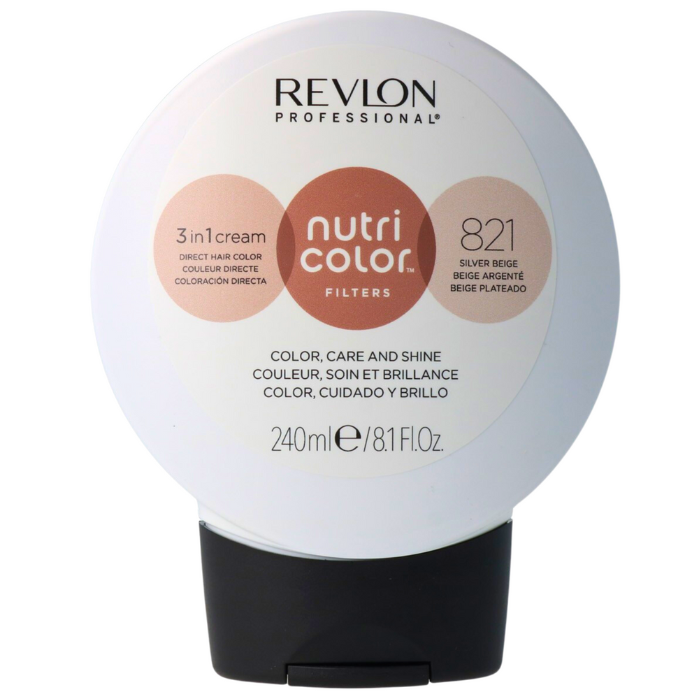 Revlon Nutri Color 821 Silver Beige Maska Koloryzująca Do Włosów 240ml