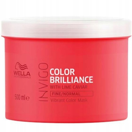 Wella Invigo Brilliance Maska do cienkich 500ml