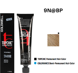 Goldwell Topchic Elumenated Farba 9N@BP Beżowo-Perłowy Jasny Blond 60ml