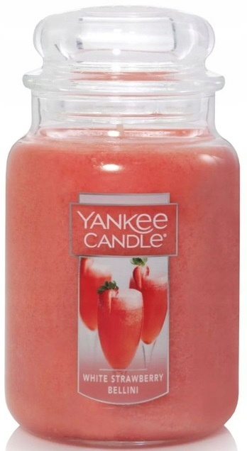 Yankee Candle Large Jar White Strawberry Bell 623g