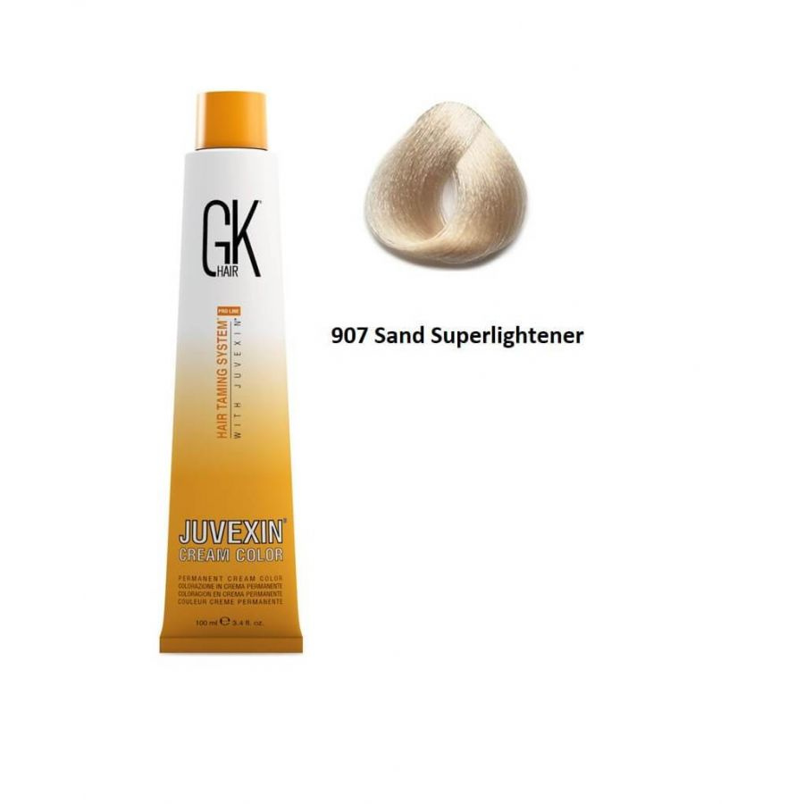 Global Keratin GKHair 907 Sand Superlightener Farba Piaskowy Blond 100ml